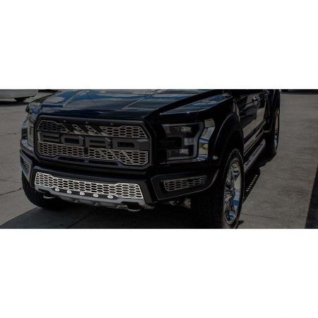 2017 Ford Raptor Front Lower Grille Replacement Brushed