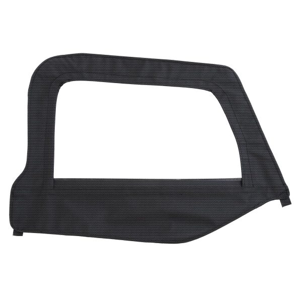 Smittybilt SOFT TOP - DOOR SKIN W/ FRAME - PASSENGER SIDE - BLACK DIAMOND JEEP, 97-06 WRANGLER (TJ) 79535