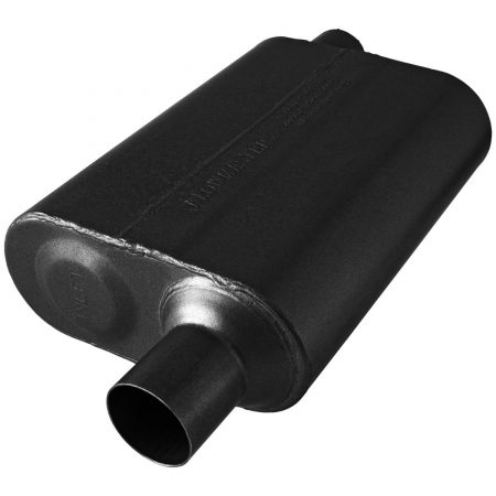 Flowmaster 8042443 40 Series Muffler 409S - 2.25 Offset In / 2.25 Offset Out - Aggressive Sound