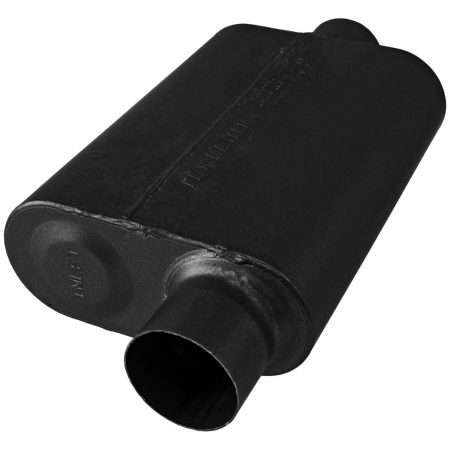 Flowmaster 8043041 40 Series Muffler 409S - 3.00 Offset In / 3.00 Center Out - Aggressive Sound