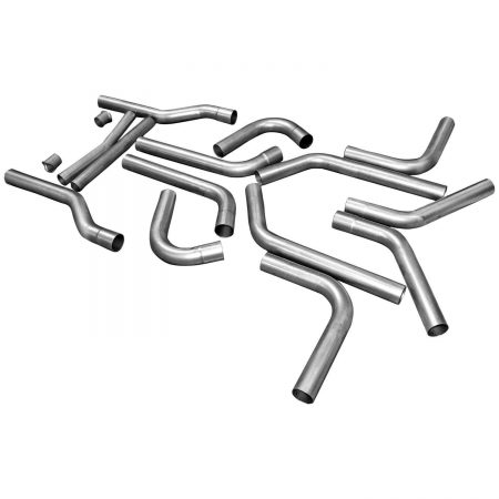 Flowmaster 815937 U-Fit Dual Exhaust Kit 409S - 3.00 in. - Universal 16-piece pipes only