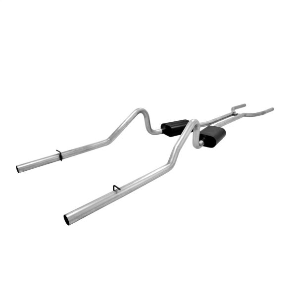 Flowmaster 817390 Header-back System 409S - Dual Rear Exit - American Thunder -Moderate/Aggressive