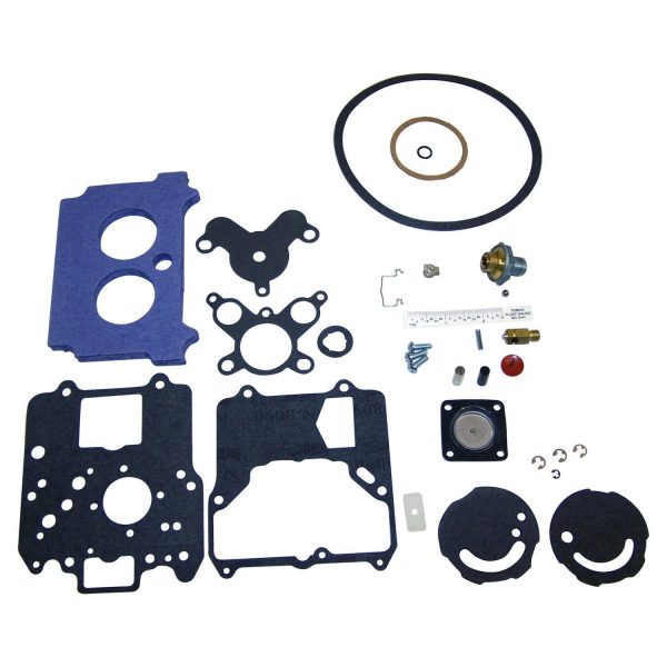 Crown Automotive - Metal Black Carburetor Repair Kit