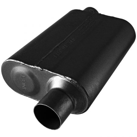 Flowmaster 842548 Super 44 Series Muffler- 2.50 Offset In / 2.50 Offset Out - Aggressive Sound