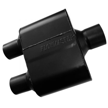 Flowmaster 8430152 Super 10 Muffler 409S - 3.00 Center In / 2.50 Dual Out - Aggressive Sound