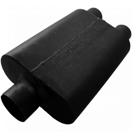 Flowmaster 8430452 Super 44 Series Muffler 409S - 3.00 Center In / 2.50 Dual Out - Aggressive Sound