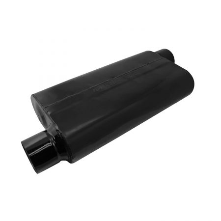 Flowmaster 854063-12 60 Series Race Muffler - 4.00 in. Offset In / 4.00 in. Offset Out