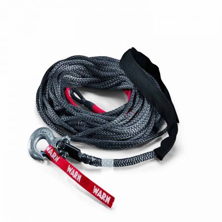 10,000 LB Cap 3/8 Inch Dia x 100 Ft Polyethylene Rope With Hook