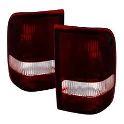 ( xTune ) - OE Style Tail Lights - Red Smoked