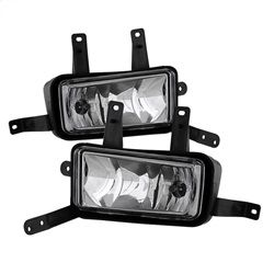 ( Spyder ) - OEM Fog Lights W/Chrome trim Cover and Switch - Clear