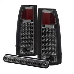 ( xTune ) - LED Tail Lights with 3rd LED brake Light - Smoked