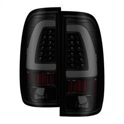 ( xTune ) - Light Bar LED Tail Lights - Black Smoke