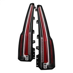( xTune ) - LED Tail Lights ( Escalade Style )- Black