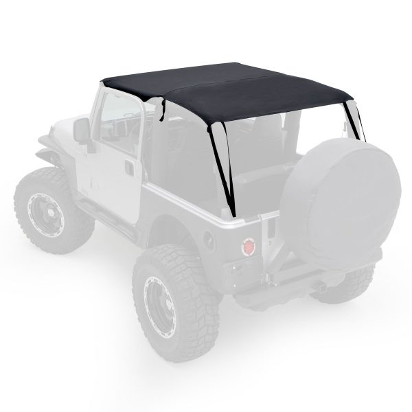 Smittybilt EXTENDED TOP - BLACK DIAMOND JEEP, 97-06 WRANGLER (TJ) 93635