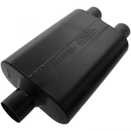 Flowmaster 9425452 Super 44 Muffler - 2.50 Center In / 2.25 Dual Out - Aggressive Sound