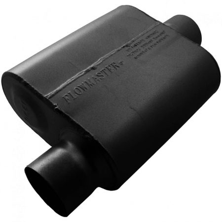 Flowmaster 9430119 10 Series Race Muffler - 3.00 Offset In / 3.00 Center Out - Aggressive Sound