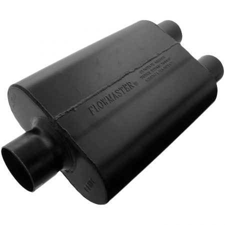 Flowmaster 9430452 Super 44 Muffler - 3.00 Center In / 2.50 Dual Out - Aggressive Sound