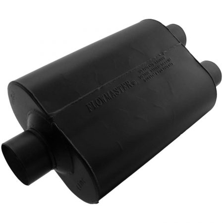 Flowmaster 9530452 Super 40 Muffler - 3.00 Center In / 2.50 Dual Out - Aggressive Sound