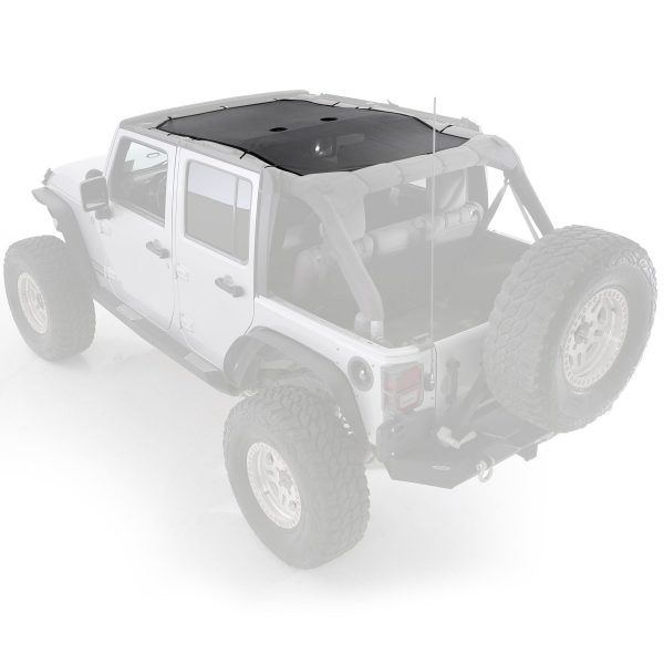 Smittybilt CLOAK EXTENDED MESH TOP JEEP, 07-18 WRANGLER (JK) - 4 DOOR 95500