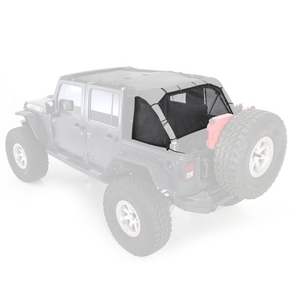 Smittybilt CLOAK EXTENDED MESH TOP SIDES/REAR JEEP, 07-18 WRANGLER (JK) - 4 DOOR 95501