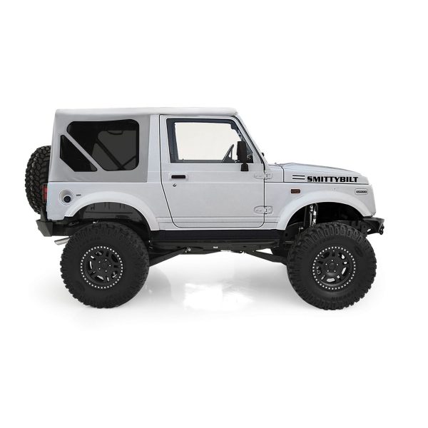 Smittybilt OEM REPL SOFT TOP WHITE W/ZIP OUT WINDOWS 86-94 SUZUKI SAMURAI 98552