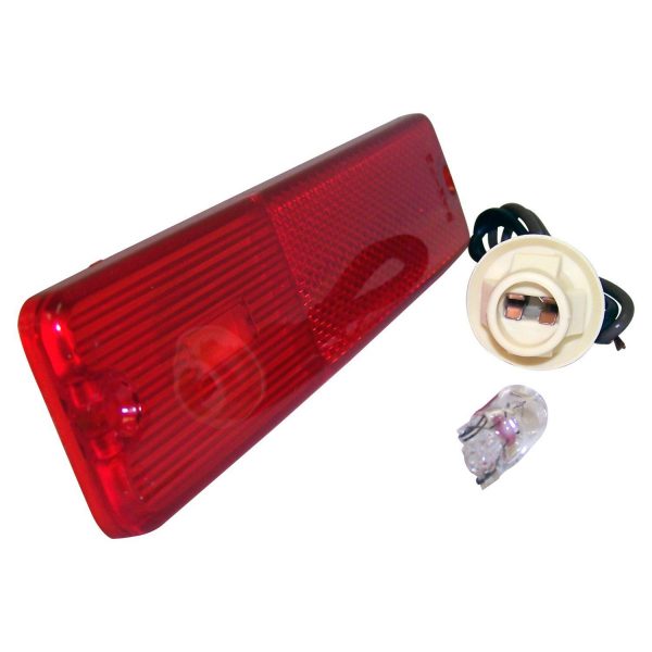 Crown Automotive - Metal Red Side Marker Light Kit