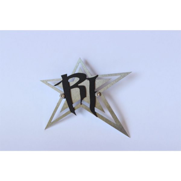RIGID Star Grille Emblem Kit, Stainless Steel