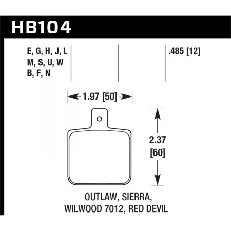 Hawk Performance Street Brake Pads