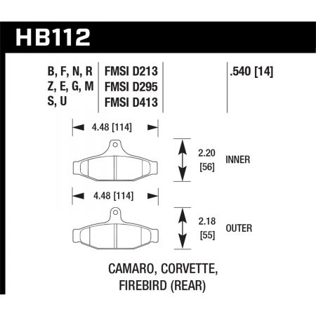 Hawk Performance Motorsports Brake Pads