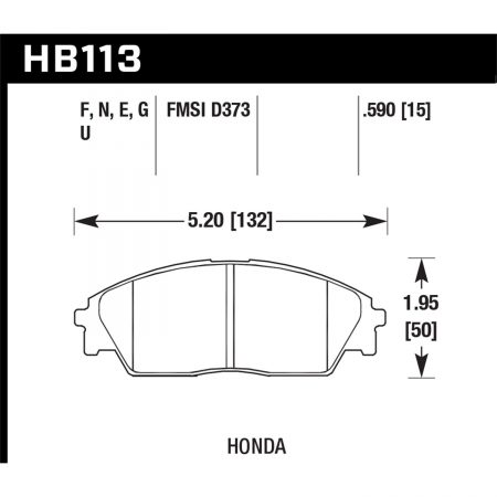 Hawk Performance Street Brake Pads