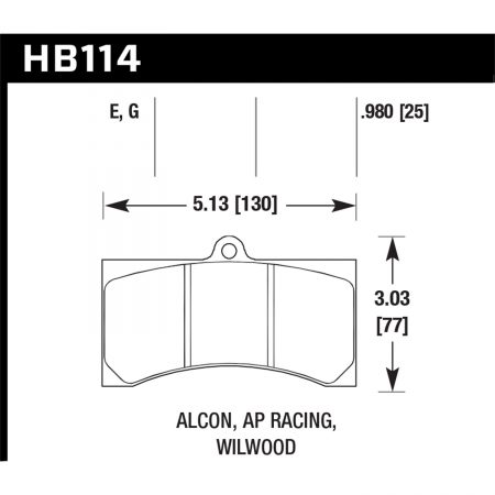 Hawk Performance Motorsports Brake Pads