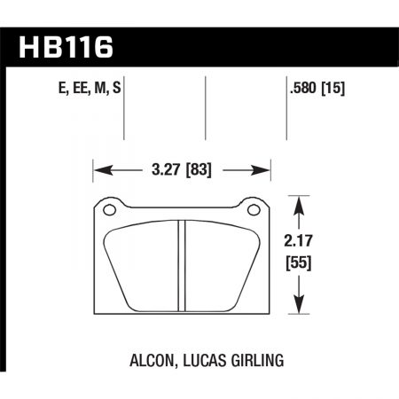 Hawk Performance Motorsports Brake Pads