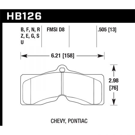 Hawk Performance Street Brake Pads