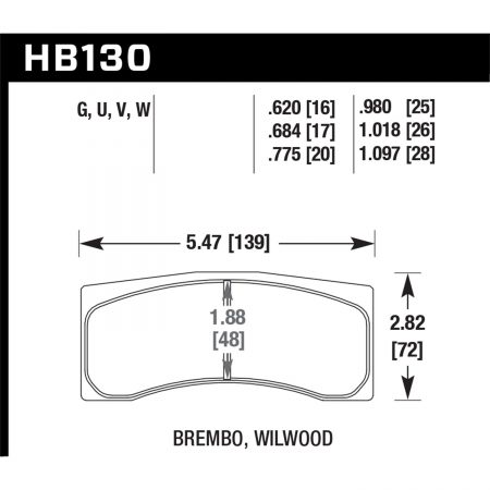 Hawk Performance Motorsports Brake Pads