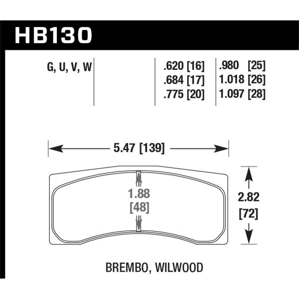 Hawk Performance Motorsports Brake Pads