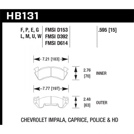 Hawk Performance Motorsports Brake Pads