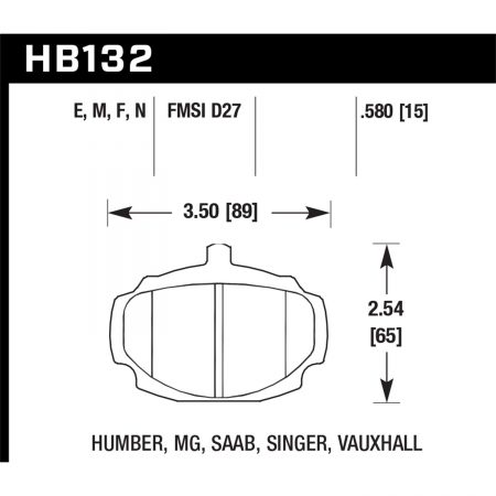 Hawk Performance Street Brake Pads