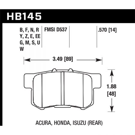 Hawk Performance Street Brake Pads