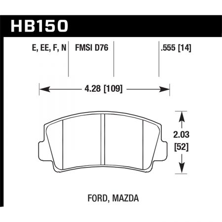 Hawk Performance Street Brake Pads