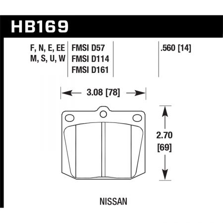 Hawk Performance Street Brake Pads