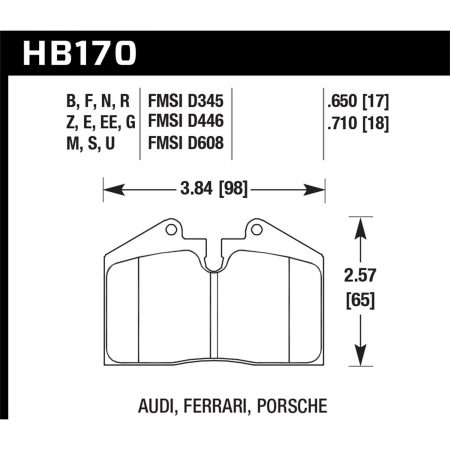 Hawk Performance Motorsports Brake Pads