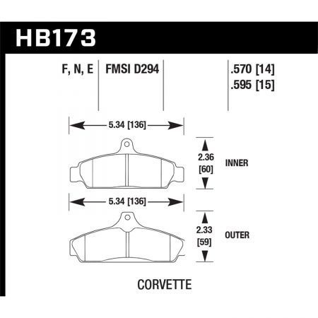 Hawk Performance Street Brake Pads