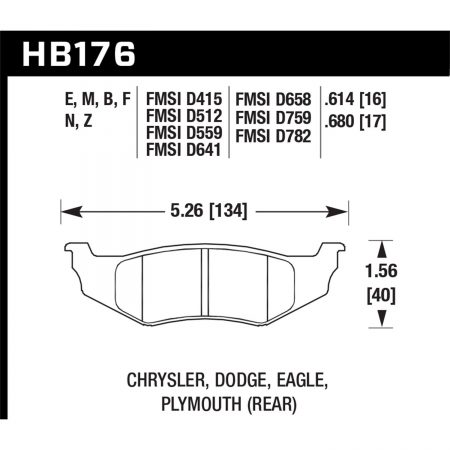 Hawk Performance Motorsports Brake Pads