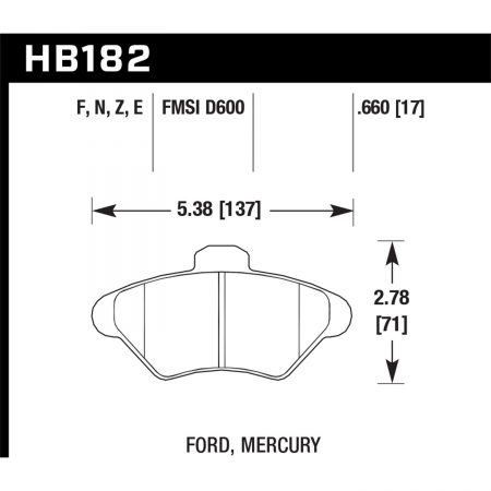 Hawk Performance Motorsports Brake Pads