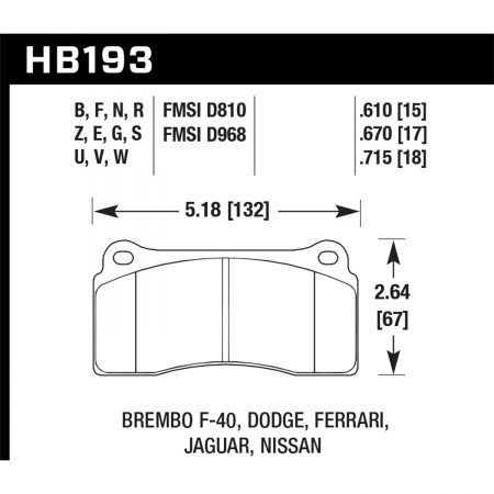 Hawk Performance Street Brake Pads