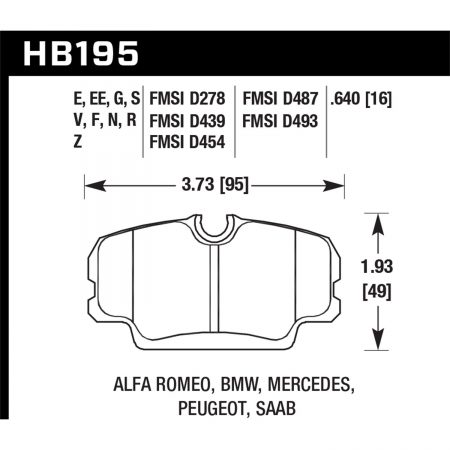 Hawk Performance Street Brake Pads