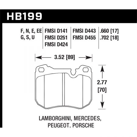 Hawk Performance Motorsports Brake Pads