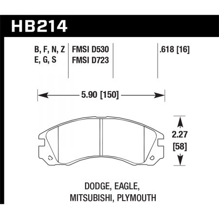 Hawk Performance Street Brake Pads