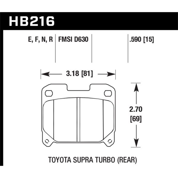 Hawk Performance Street Brake Pads