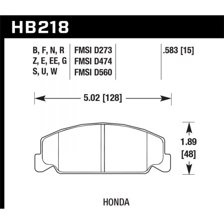 Hawk Performance Motorsports Brake Pads